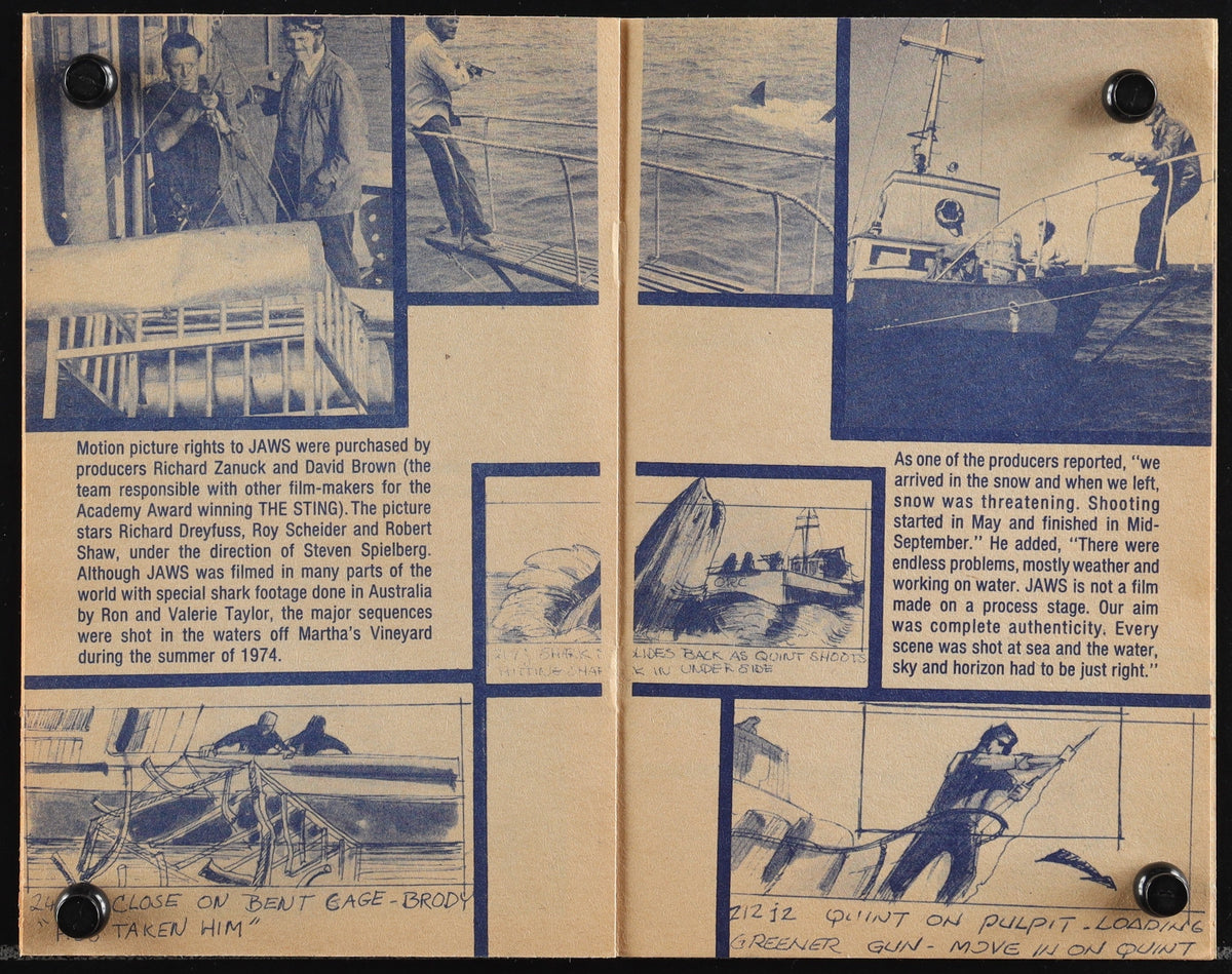 Jaws Original Vintage Movie Poster