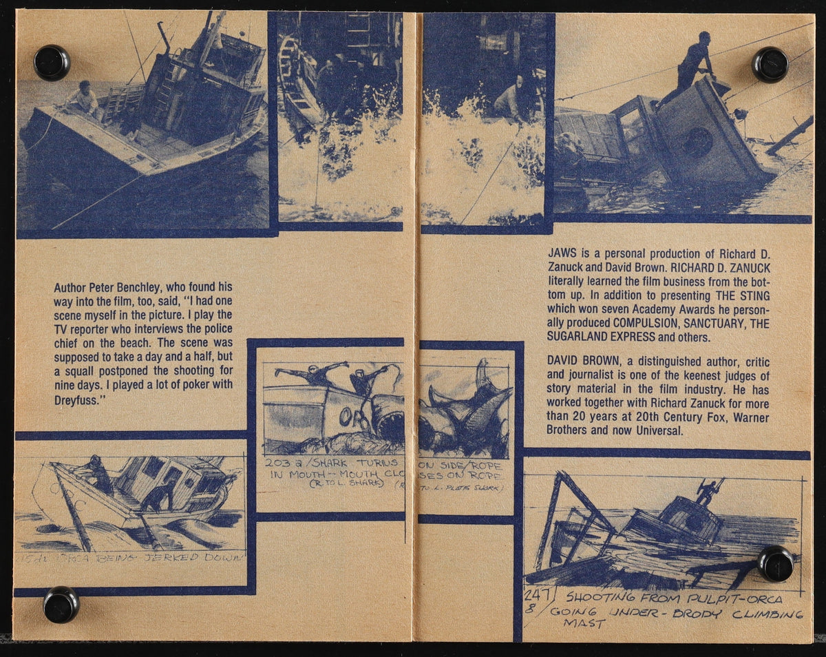 Jaws Original Vintage Movie Poster