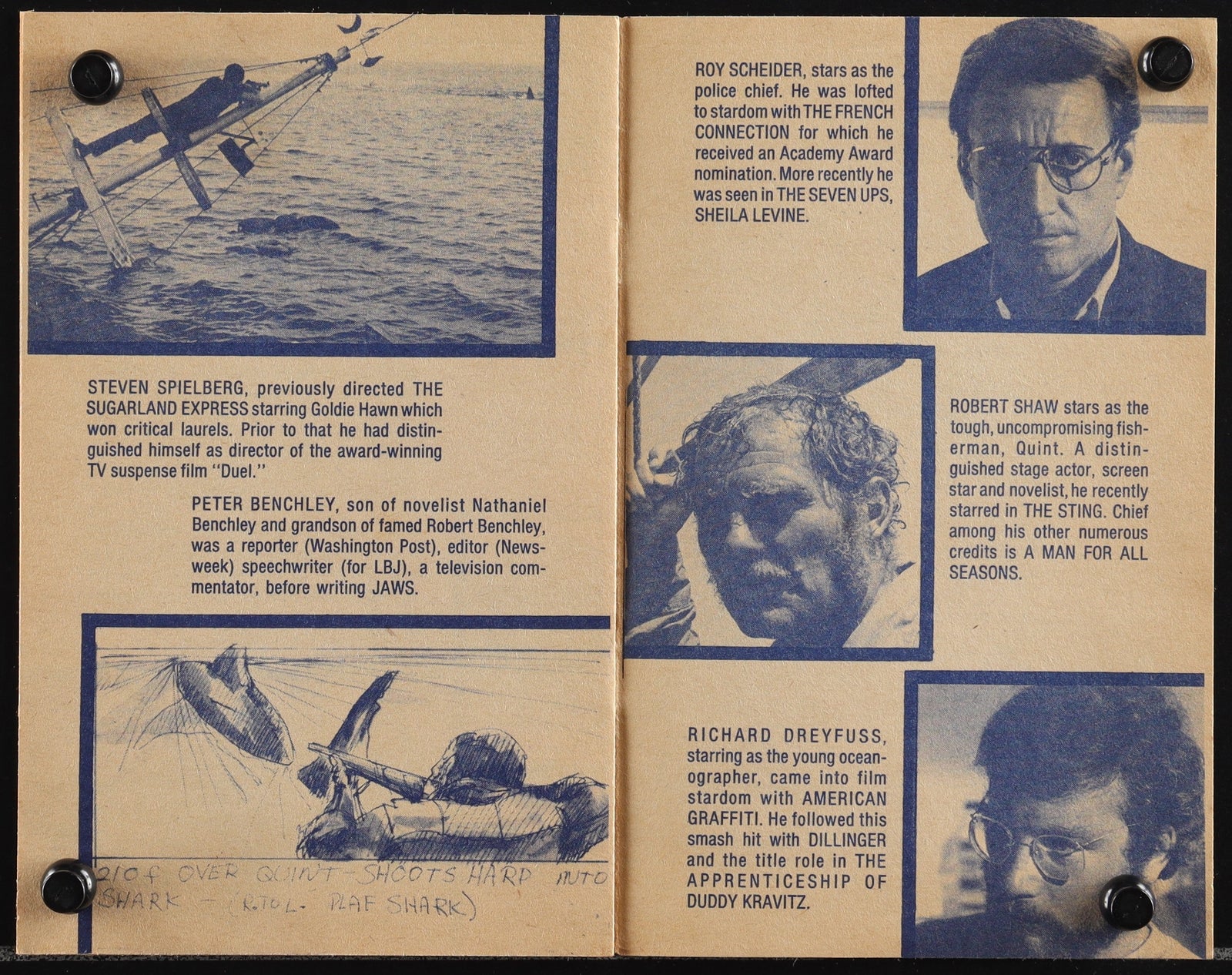 Jaws Original Vintage Movie Poster