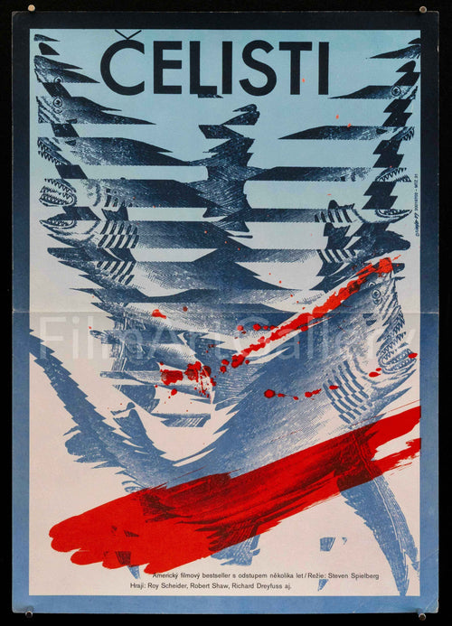Jaws Original Vintage Movie Poster