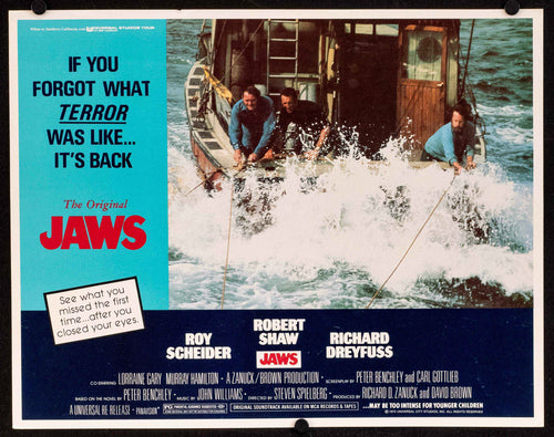 Jaws Original Vintage Movie Poster