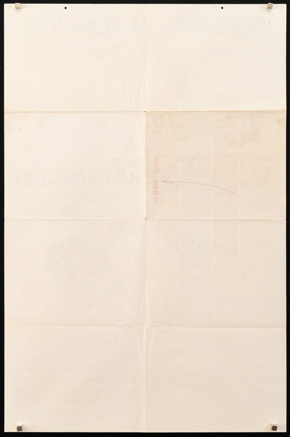 Jazz On A Summer's Day Original Vintage Movie Poster