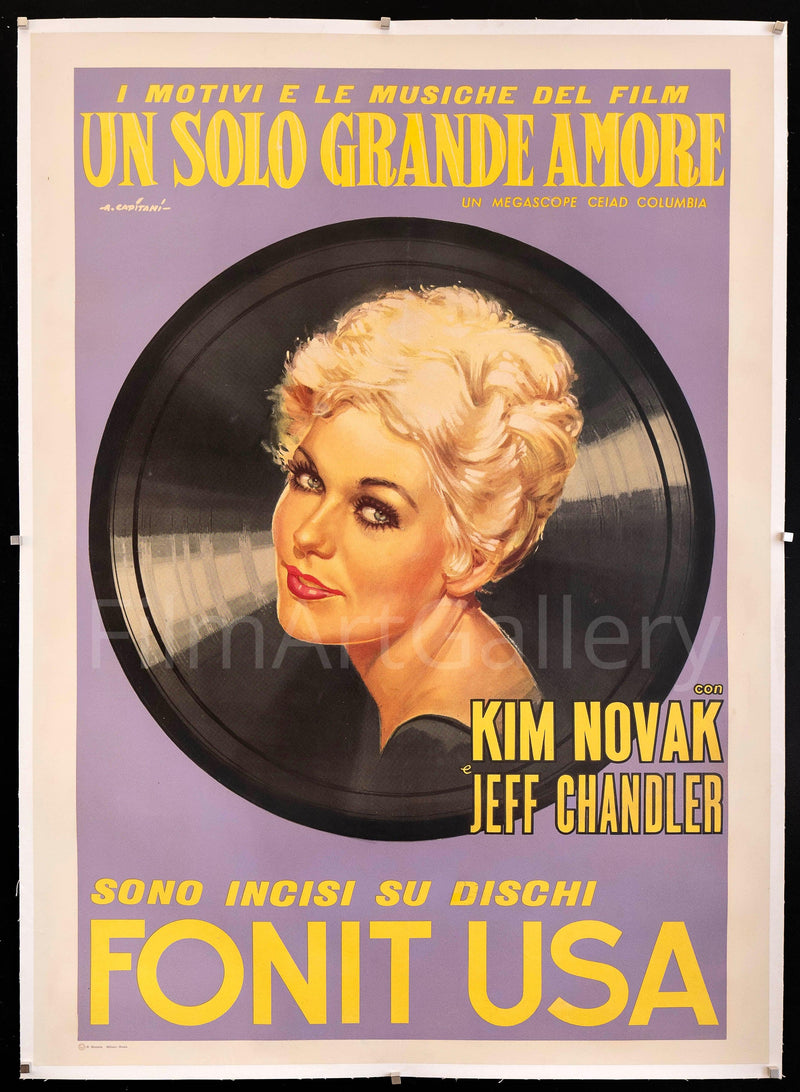 Jeanne Eagels Italian 2 foglio (39x55) Original Vintage Movie Poster
