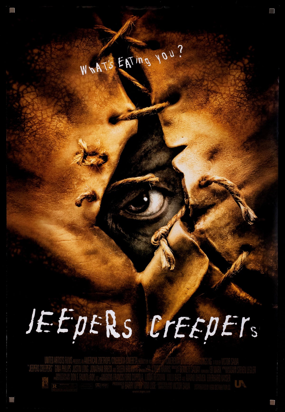 Jeepers Creepers Original Vintage Movie Poster