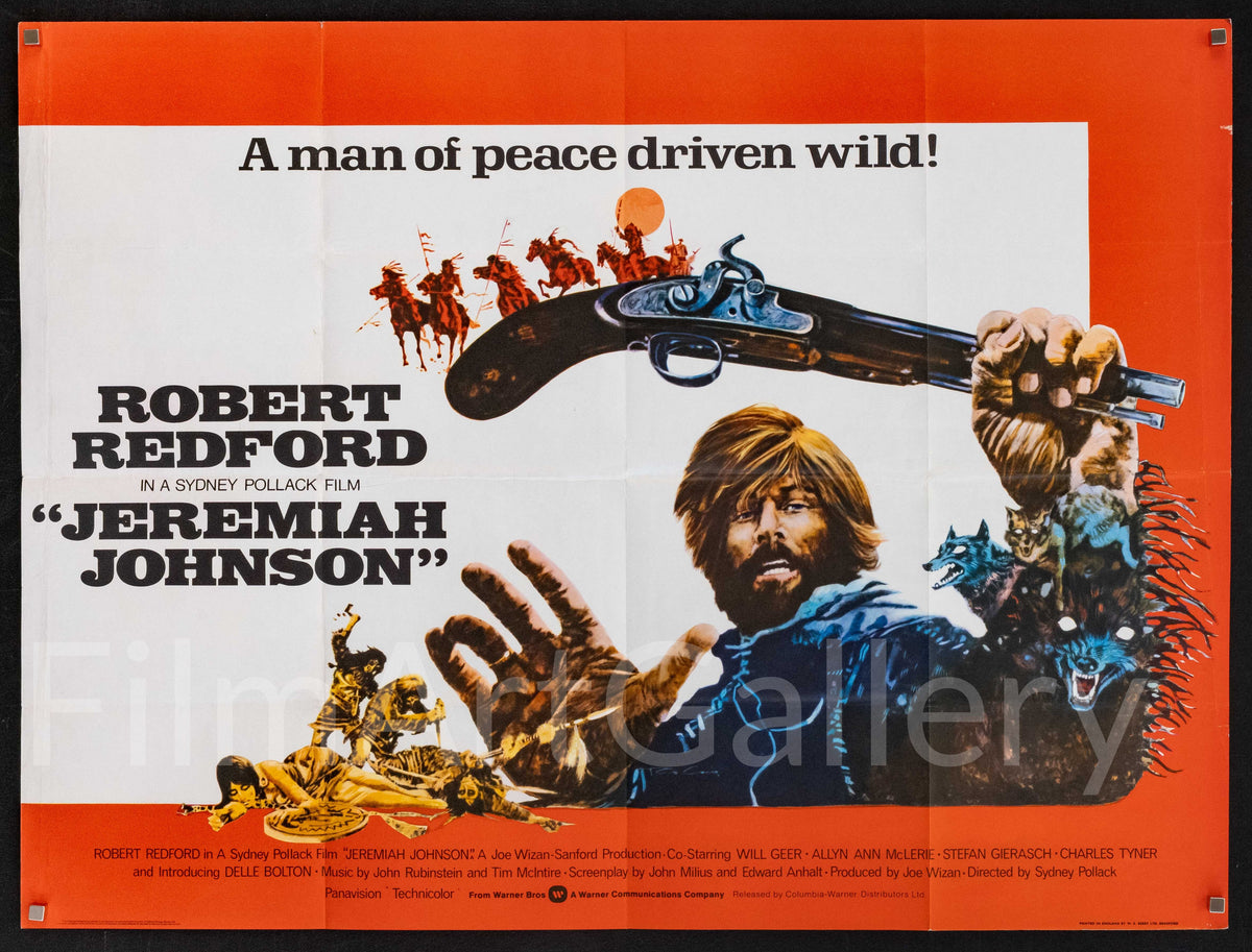 Jeremiah Johnson Original Vintage Movie Poster