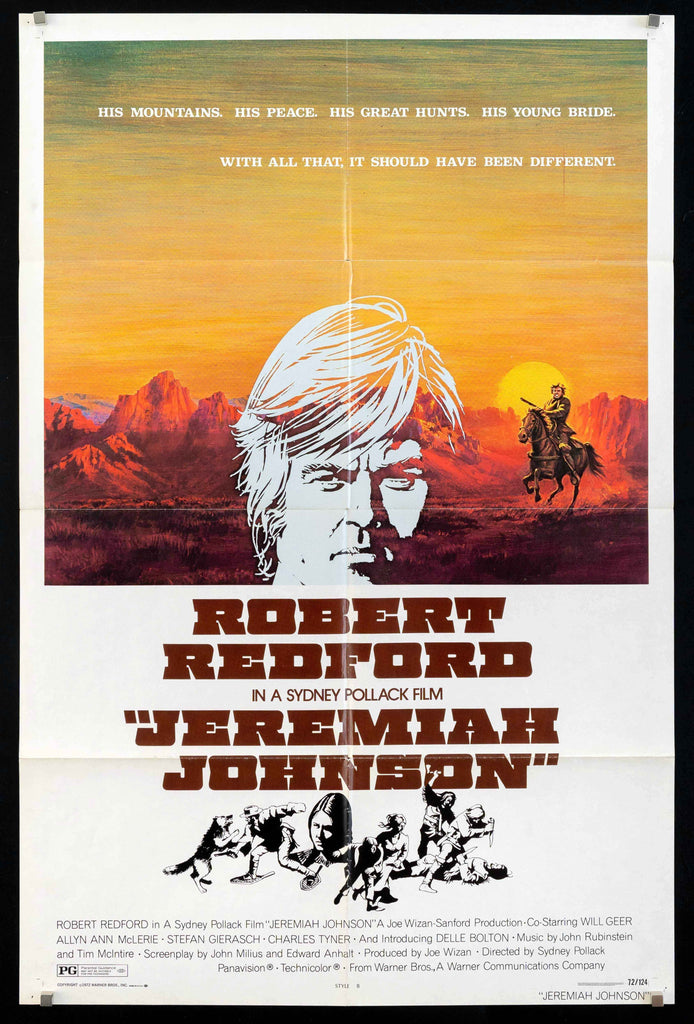 Jeremiah Johnson Original Vintage Movie Poster