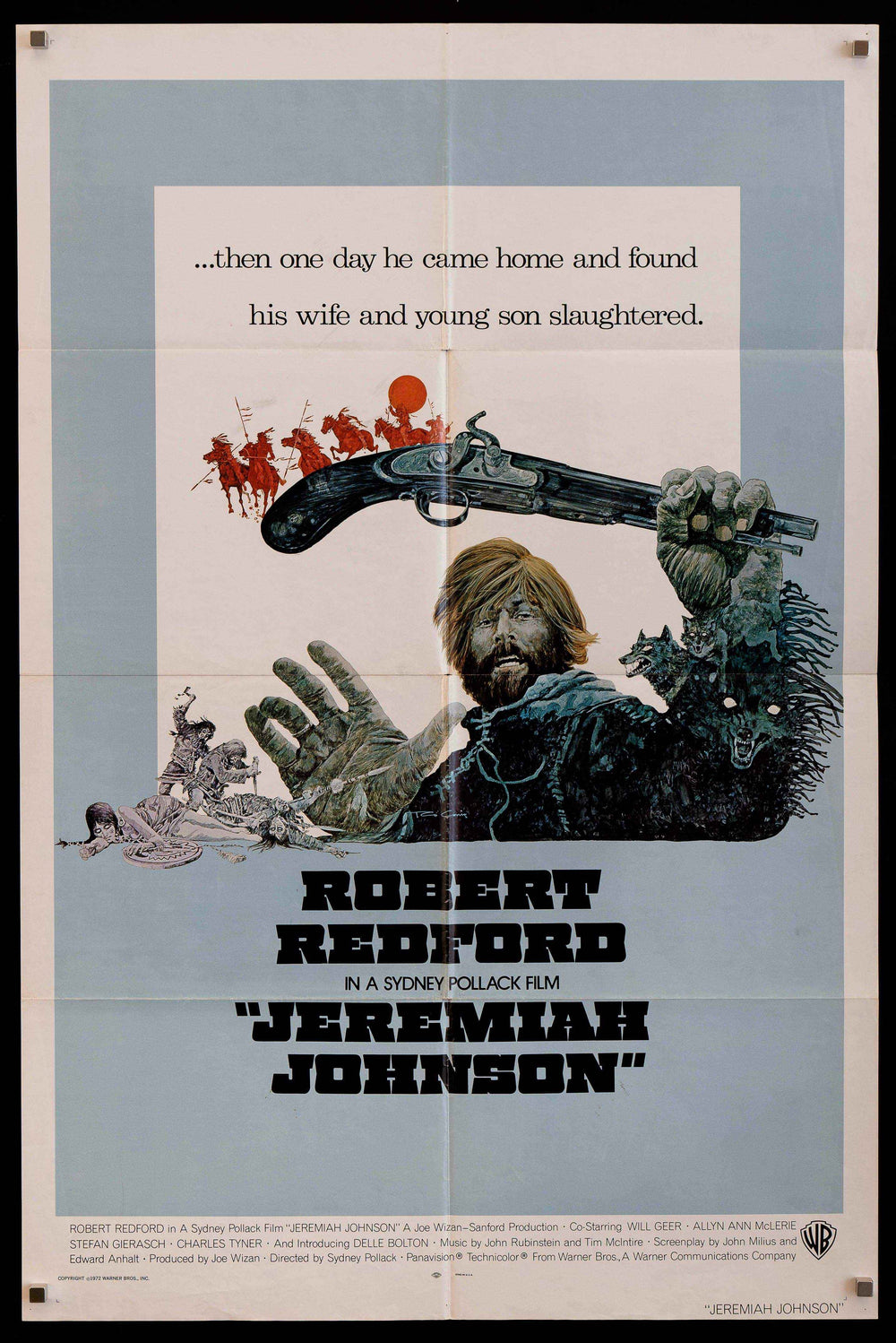 Jeremiah Johnson Original Vintage Movie Poster