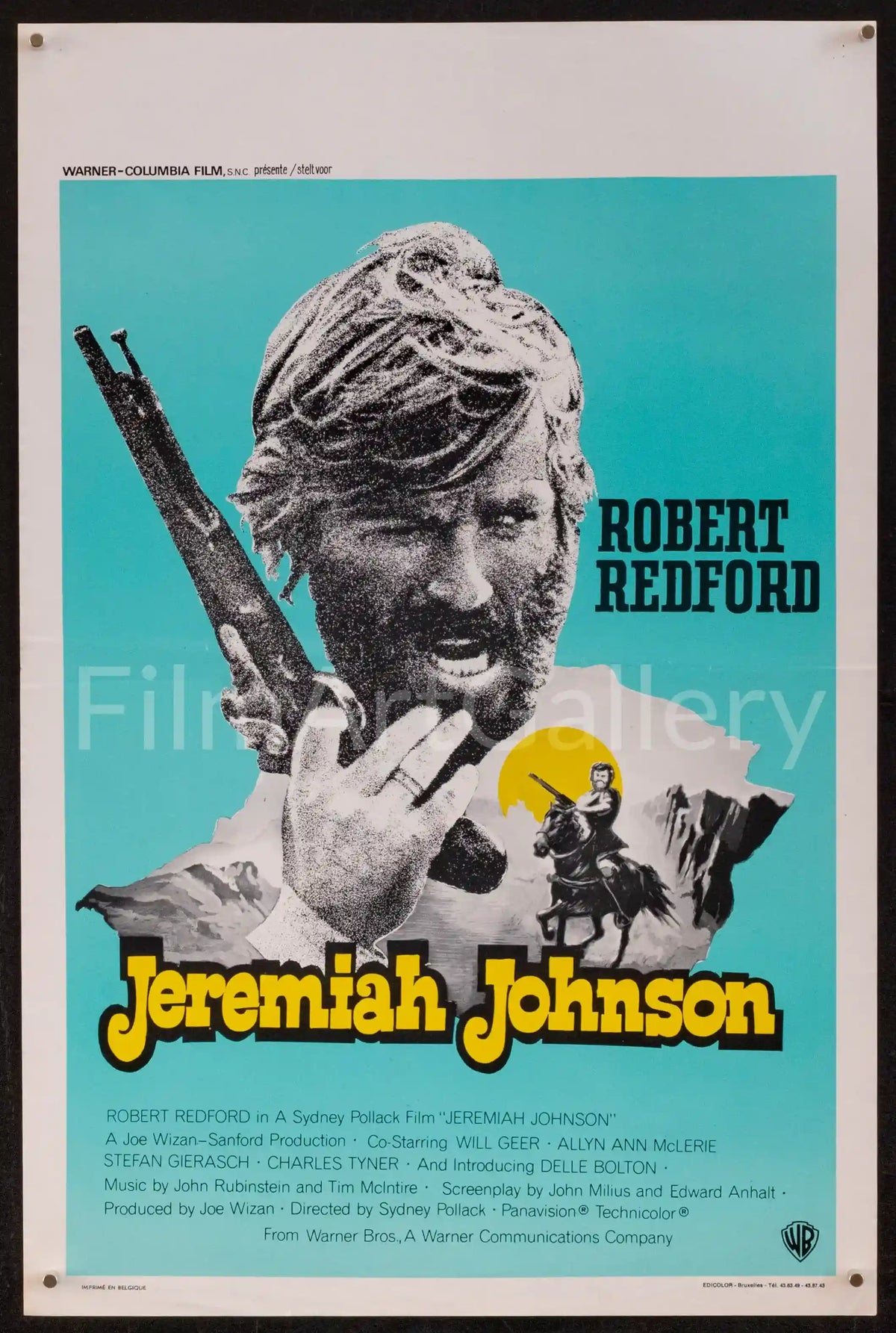 Jeremiah Johnson Original Vintage Movie Poster