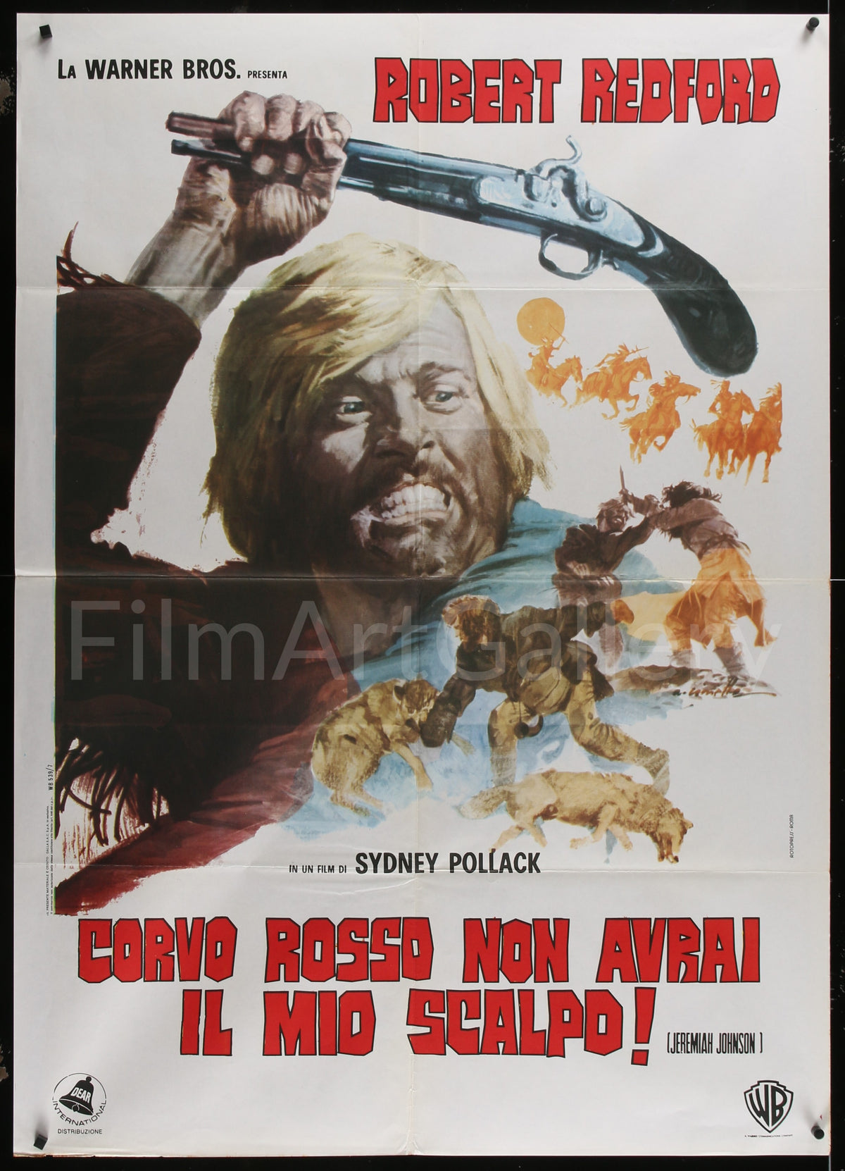 Jeremiah Johnson Original Vintage Movie Poster