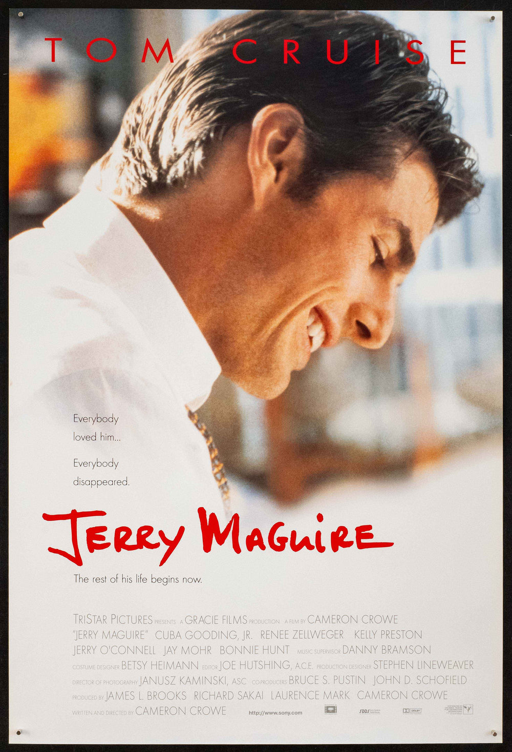 Jerry Maguire Original Vintage Movie Poster