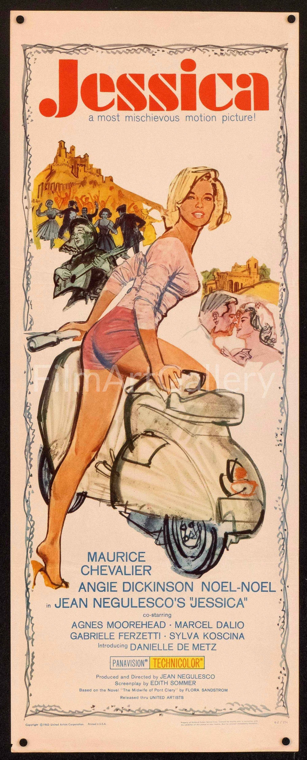 Jessica Original Vintage Movie Poster