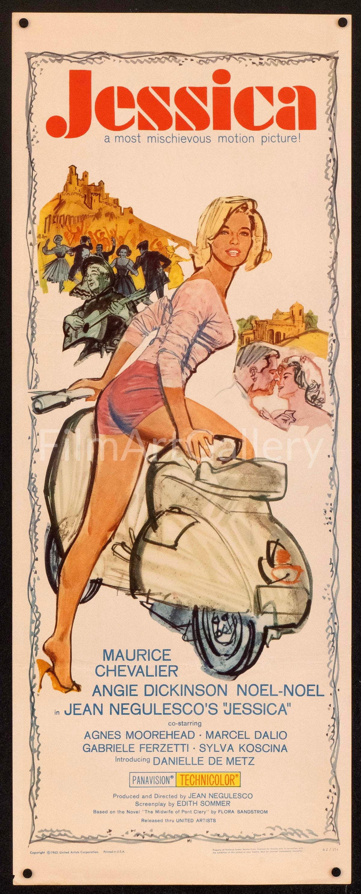 Jessica Original Vintage Movie Poster