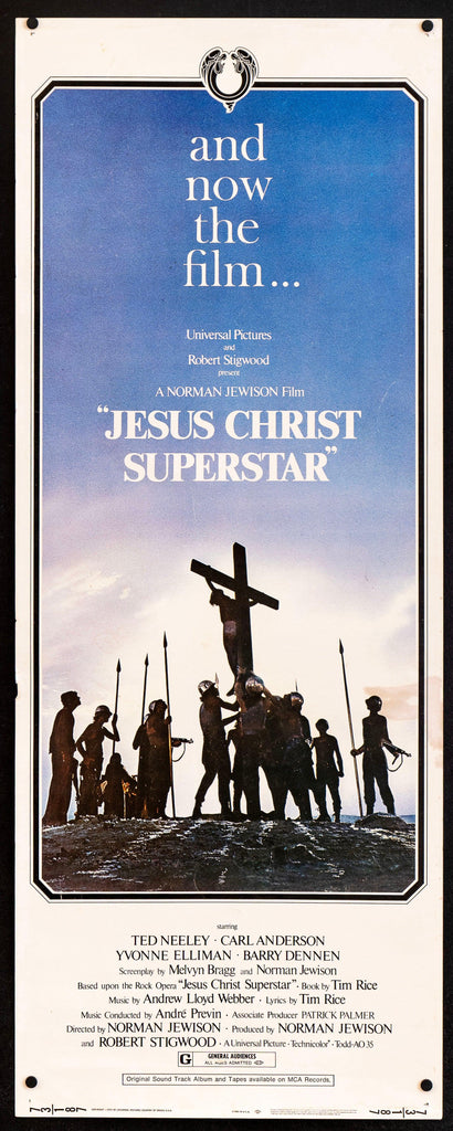 Jesus Christ Superstar Original Vintage Movie Poster