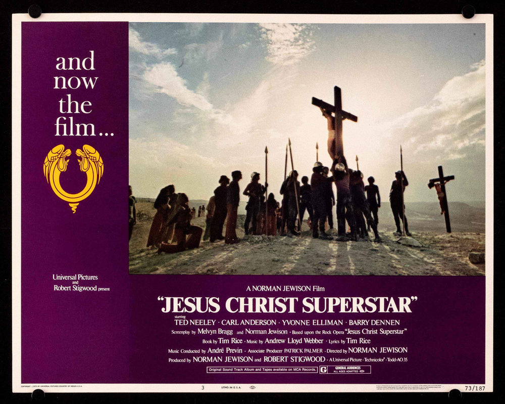 Jesus Christ Superstar Original Vintage Movie Poster