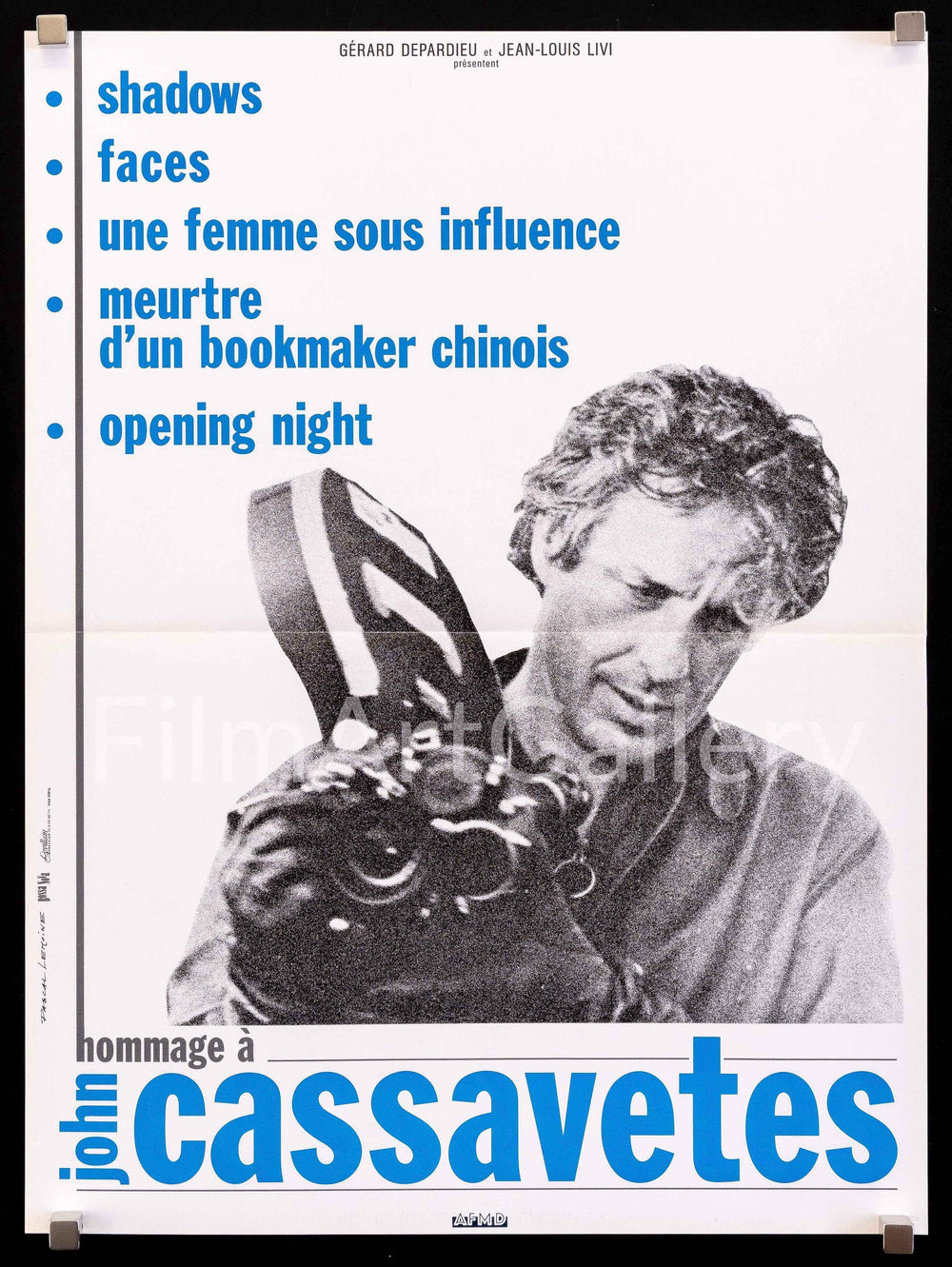 John Cassavetes Film Festival Original Vintage Movie Poster