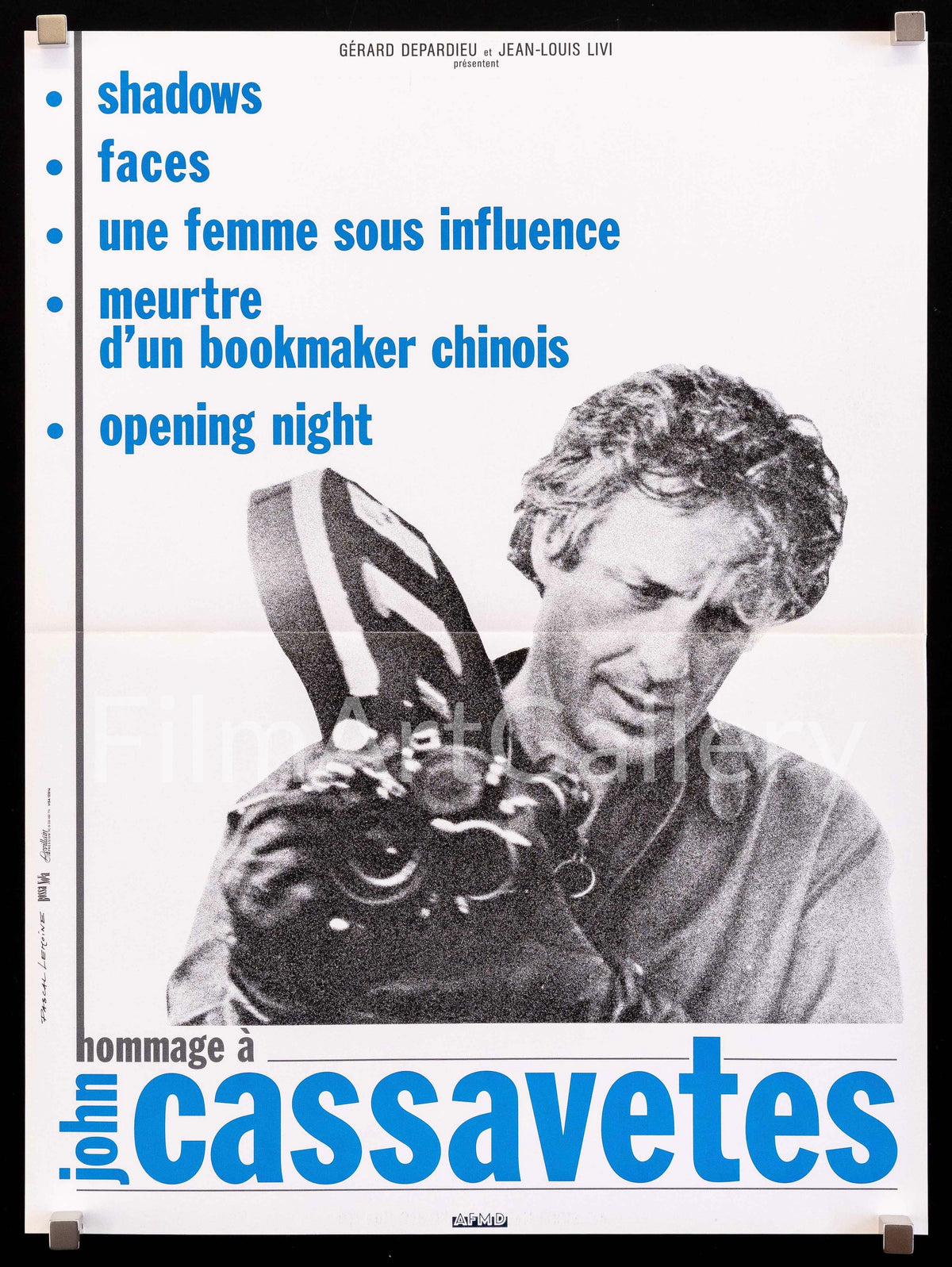 John Cassavetes Film Festival Original Vintage Movie Poster