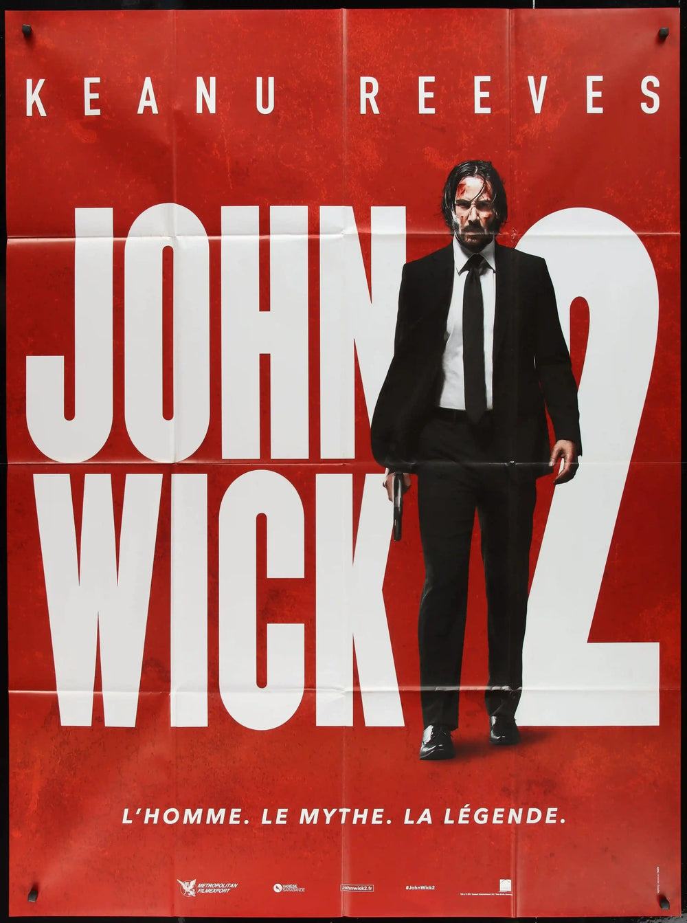 John Wick: Chapter 2 Original Vintage Movie Poster