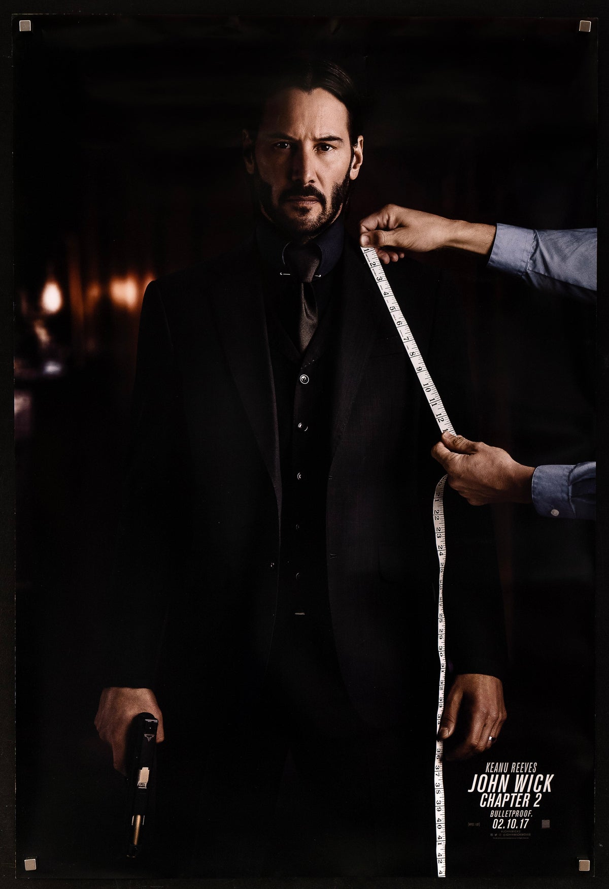 John Wick: Chapter 2 Original Vintage Movie Poster