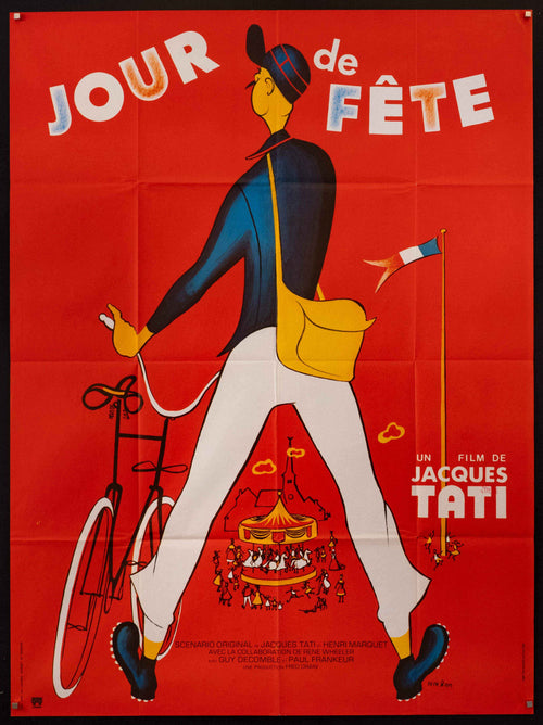 Jour De Fete Original Vintage Movie Poster