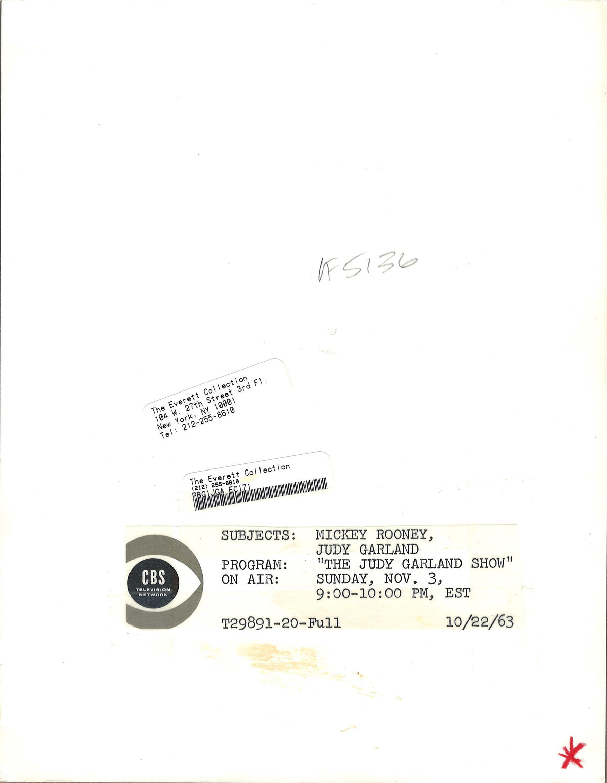 Judy Garland / Mickey Rooney Original Vintage Movie Poster