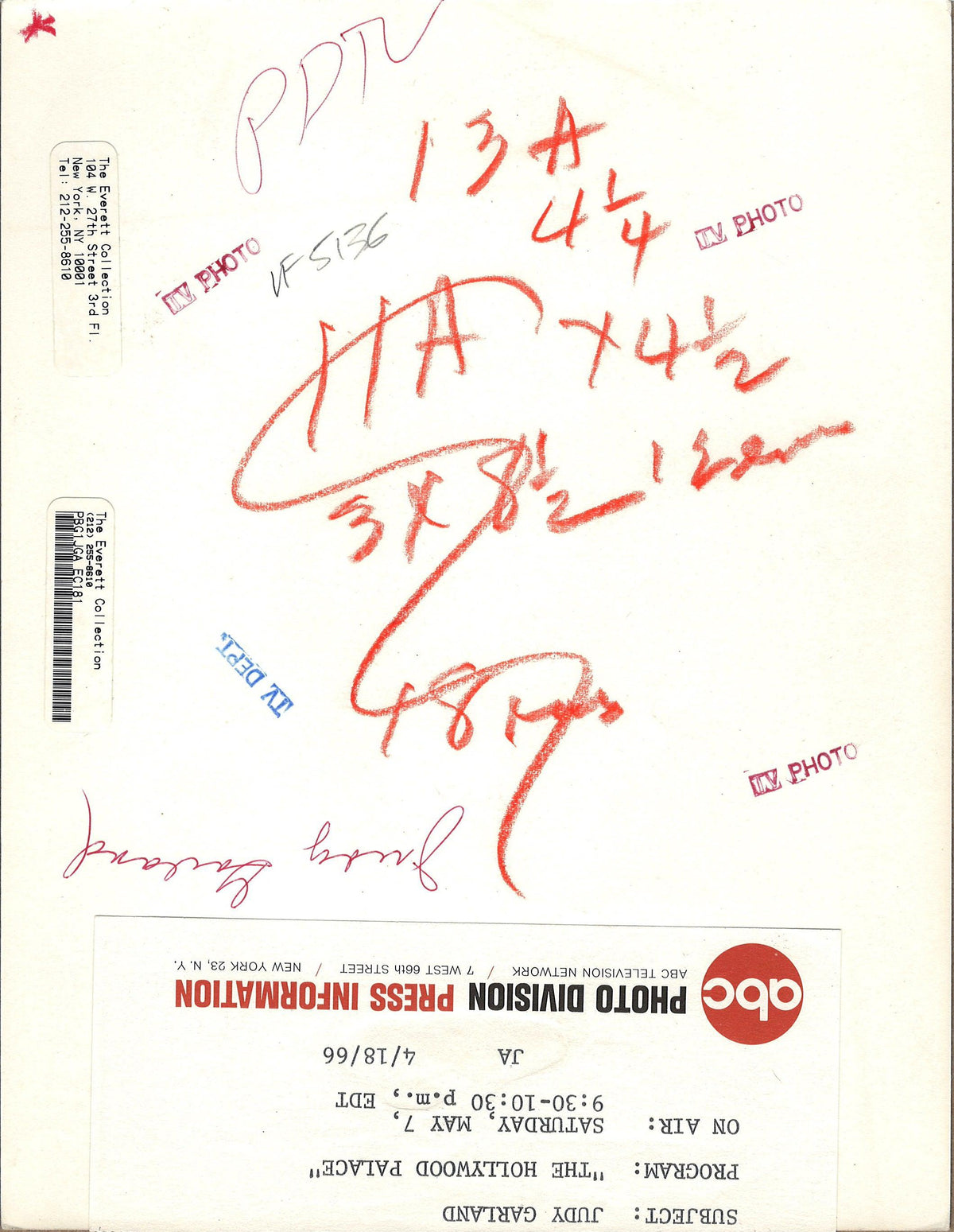 Judy Garland Original Vintage Movie Poster