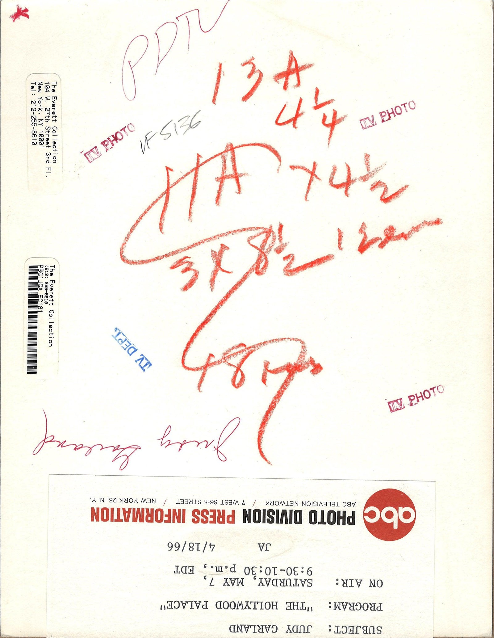 Judy Garland Original Vintage Movie Poster