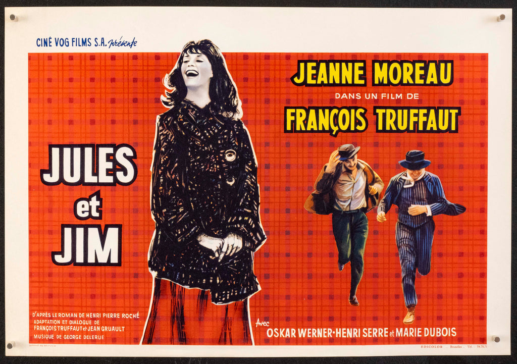 Jules & Jim Original Vintage Movie Poster