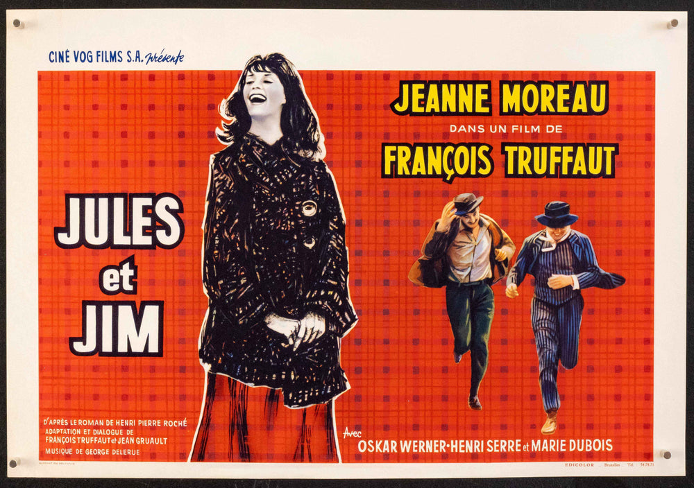 Jules &amp; Jim Original Vintage Movie Poster