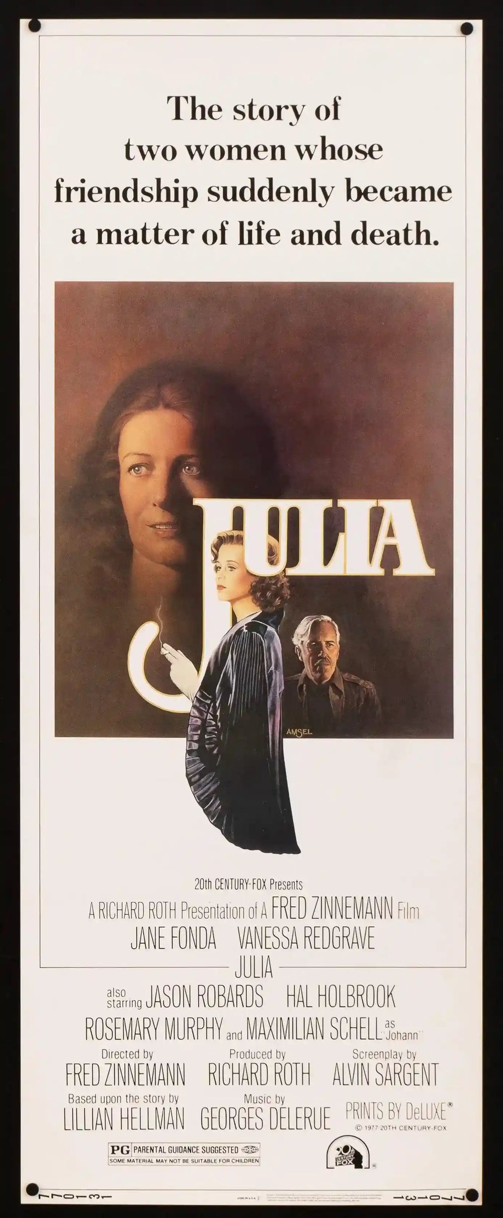 Julia Original Vintage Movie Poster
