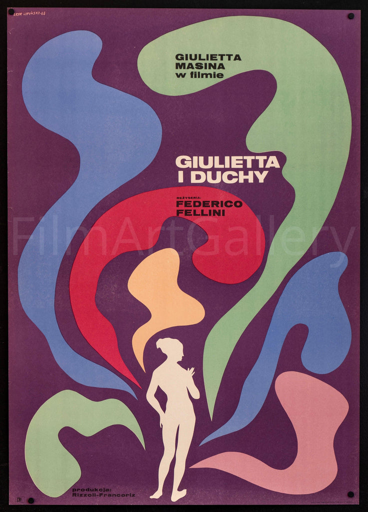 Juliet of the Spirits (Giulietta Degli Spiriti) Original Vintage Movie Poster