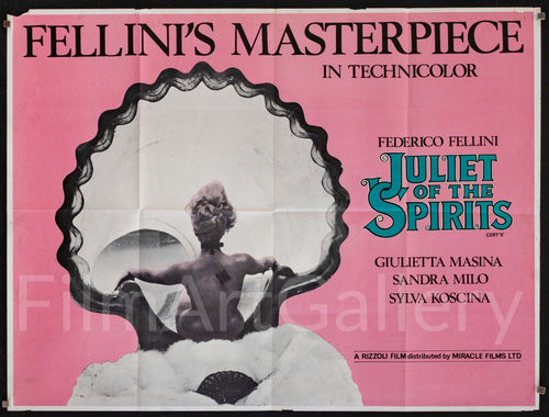 Juliet of the Spirits (Giulietta Degli Spiriti) Original Vintage Movie Poster