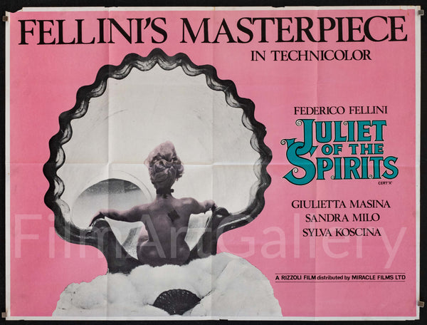 Juliet of the Spirits (Giulietta Degli Spiriti) Original Vintage Movie Poster