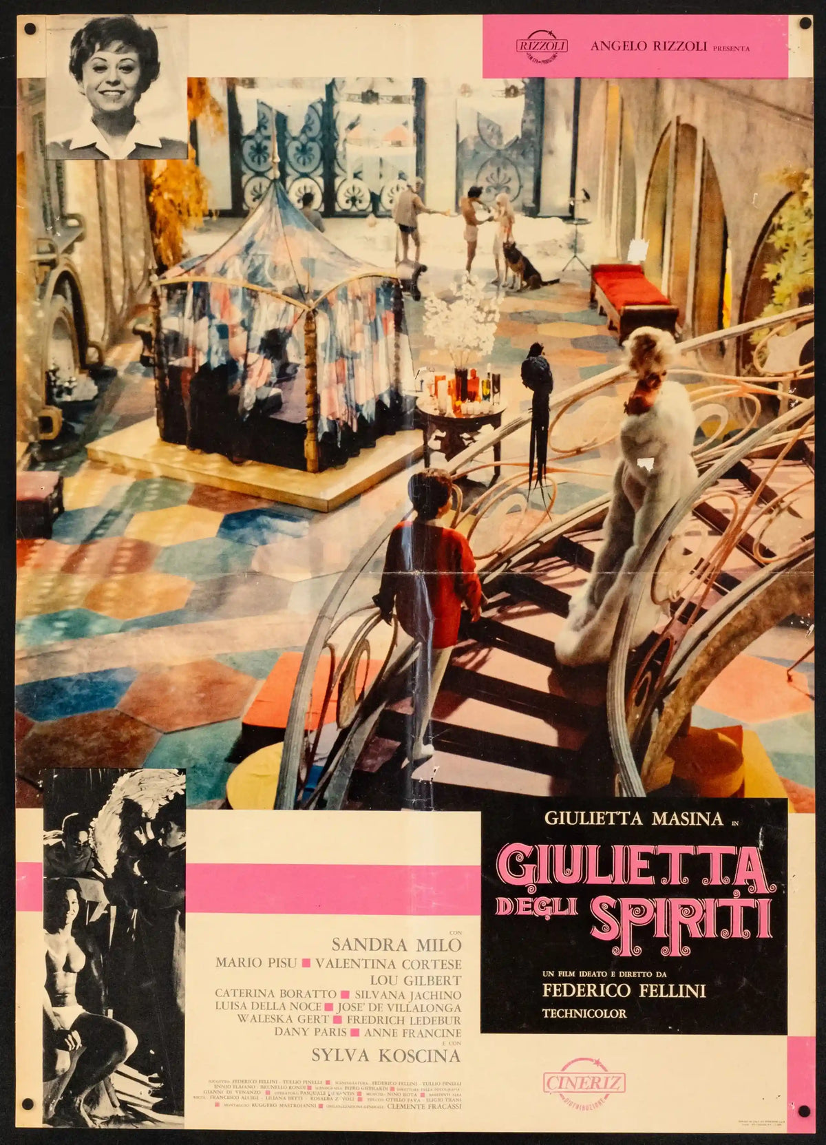 Juliet of the Spirits (Giulietta Degli Spiriti) Original Vintage Movie Poster
