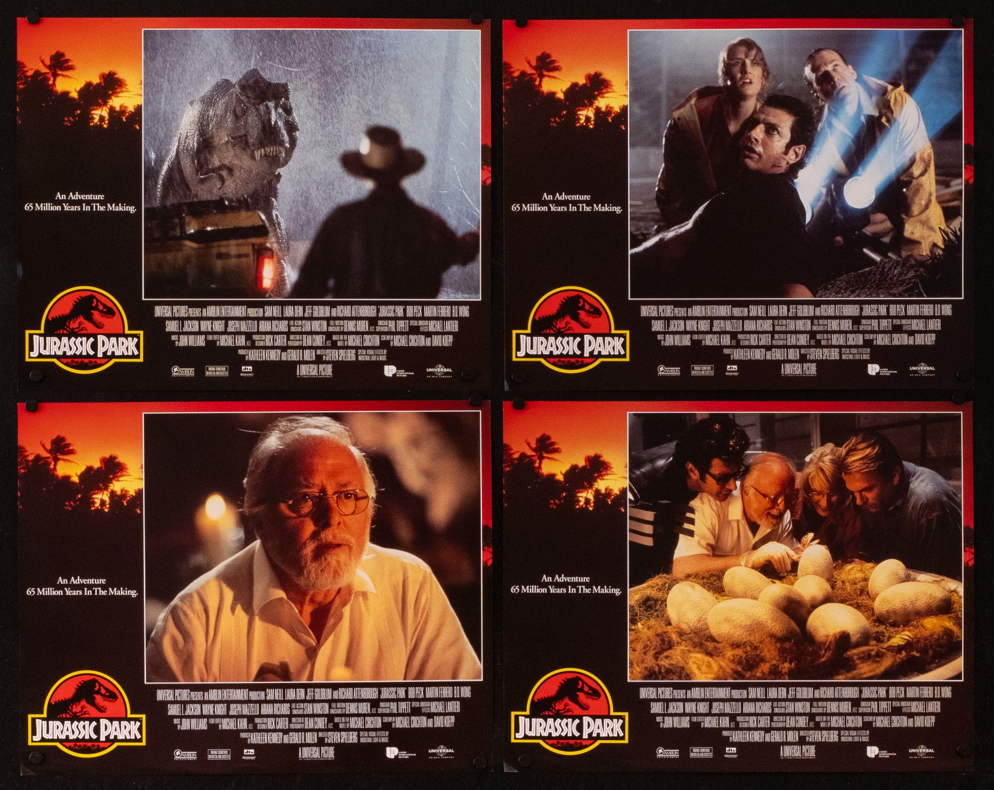 Jurassic Park Original Vintage Movie Poster