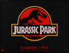 Jurassic Park Original Vintage Movie Poster