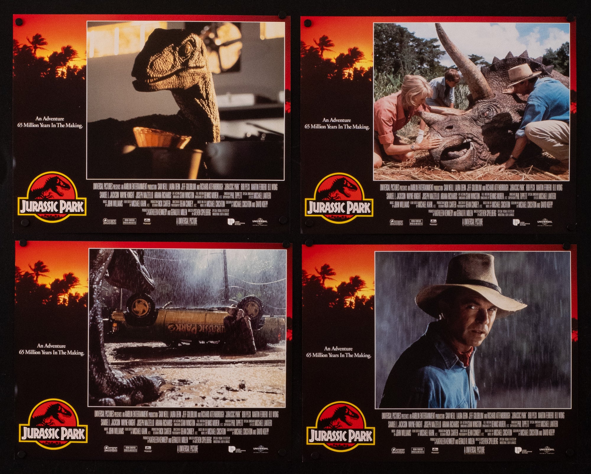 Jurassic Park Original Vintage Movie Poster