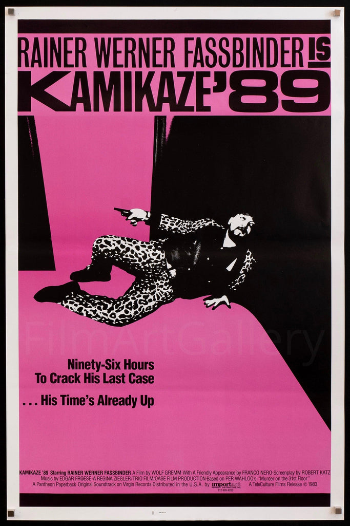 Kamikaze '89 Original Vintage Movie Poster