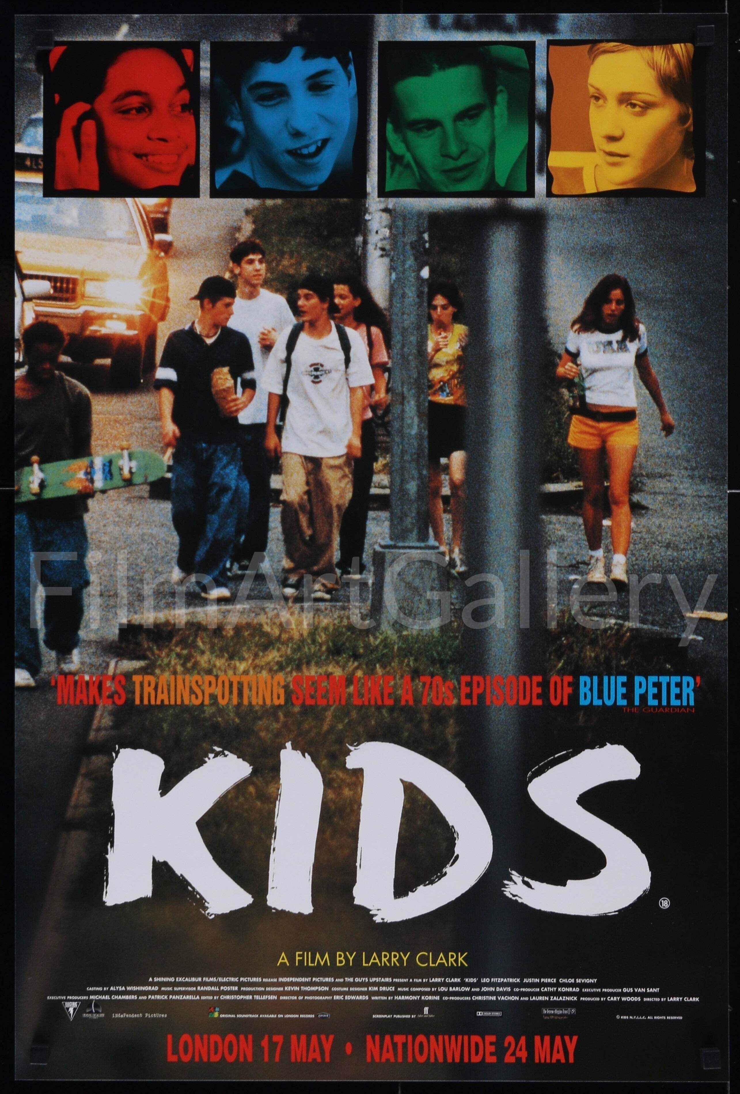 Kids Movie Poster 1995 1 Sheet (27x41)