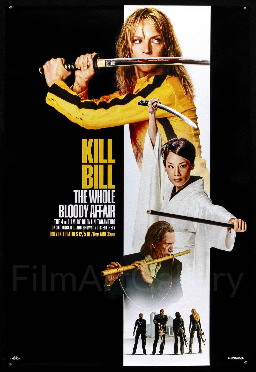 Kill Bill: The Whole Bloody Affair Original Vintage Movie Poster