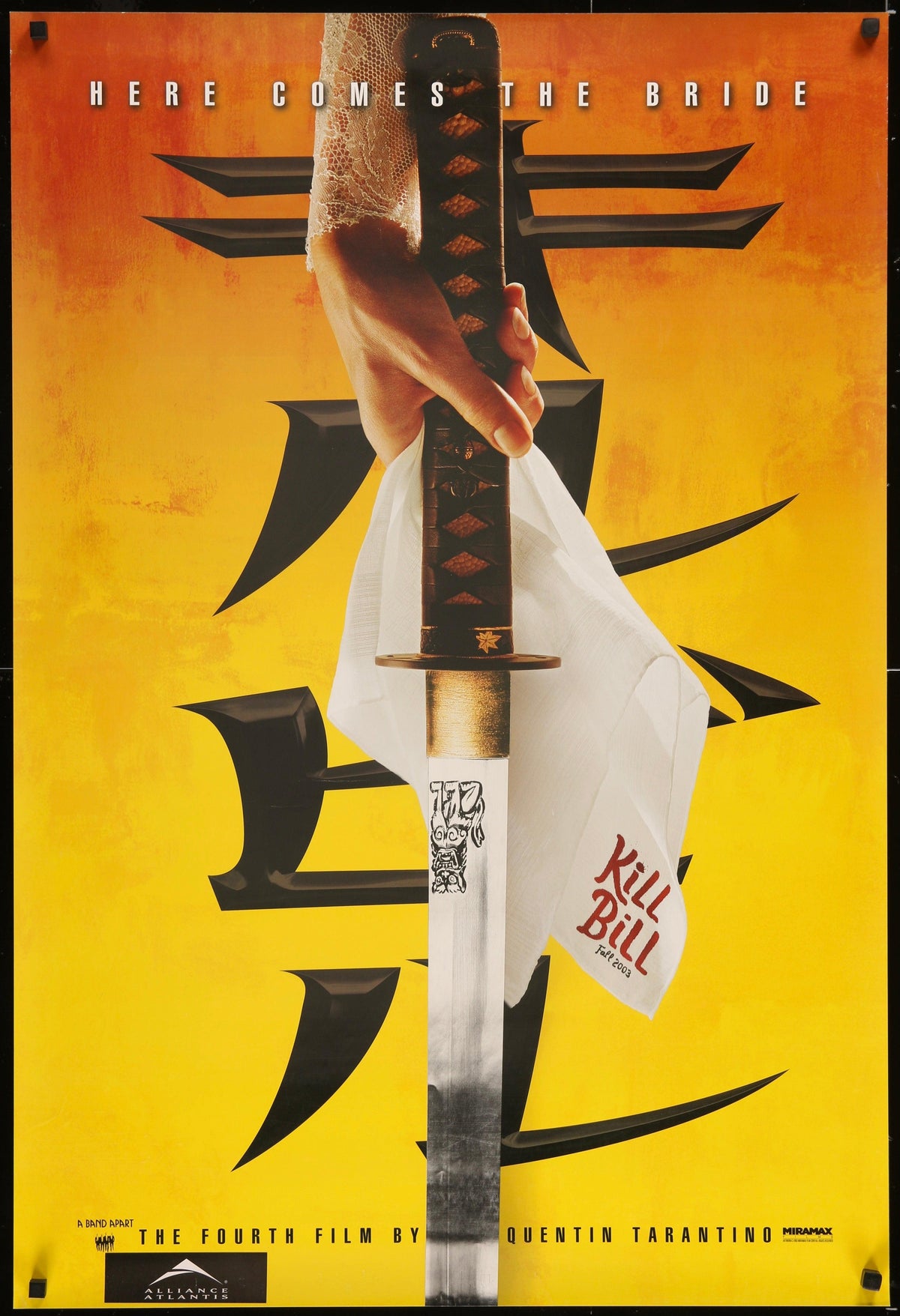 Kill Bill Volume 1 1 Sheet (27x41) Original Vintage Movie Poster