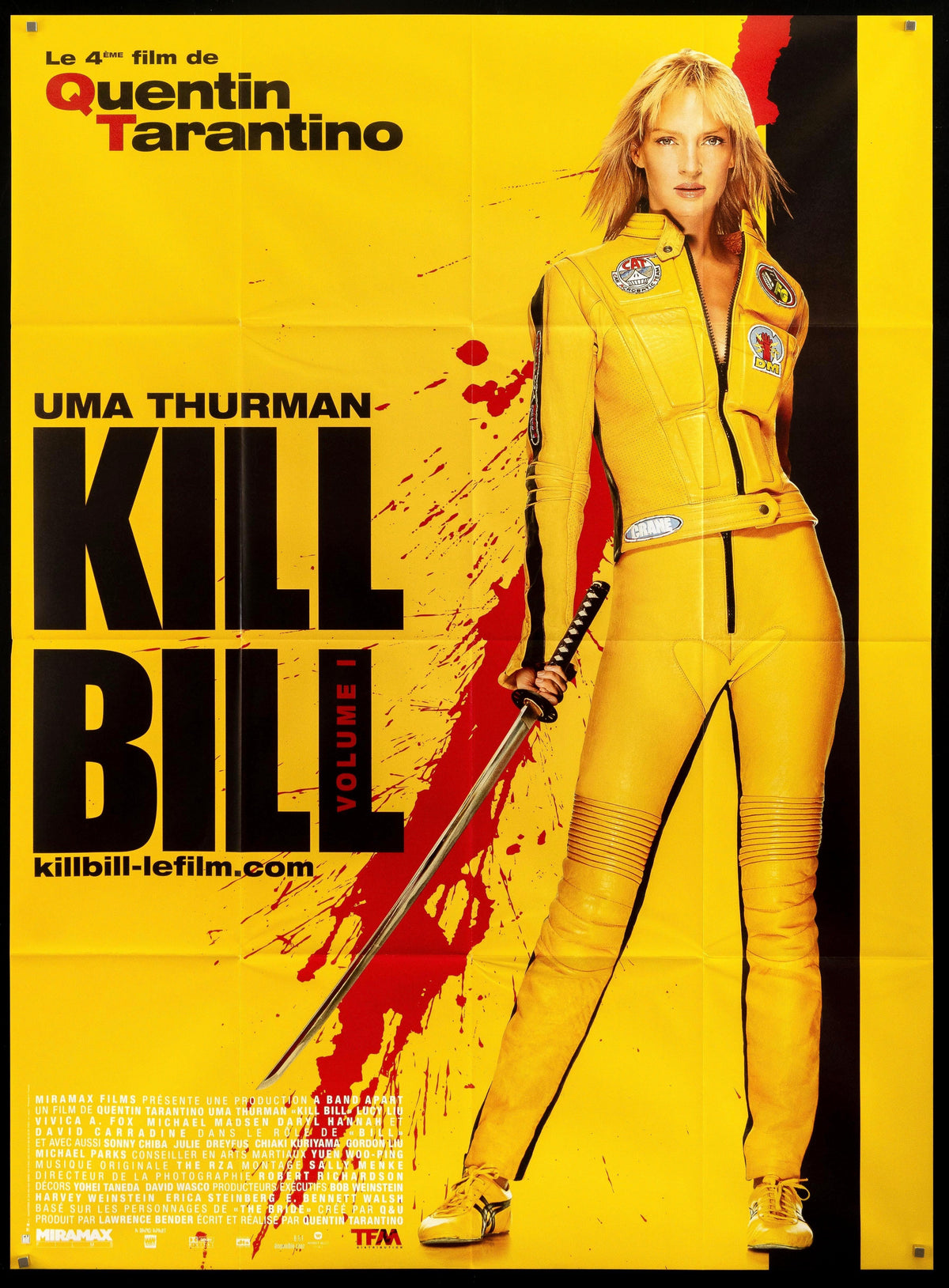 Kill Bill Volume 1 Original Vintage Movie Poster
