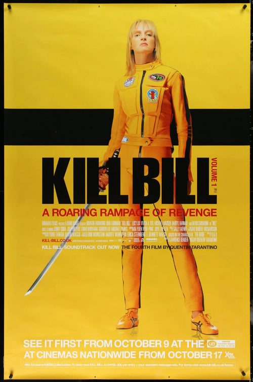 Kill Bill Volume 1 Original Vintage Movie Poster