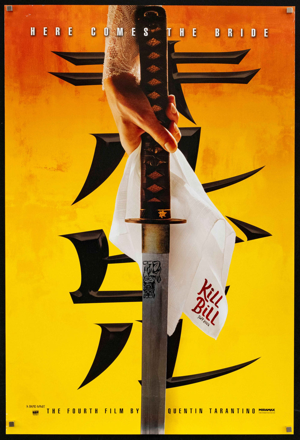 Kill Bill Volume 1 Original Vintage Movie Poster