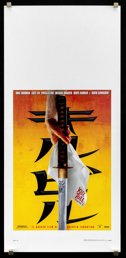 Kill Bill Volume 1 Original Vintage Movie Poster