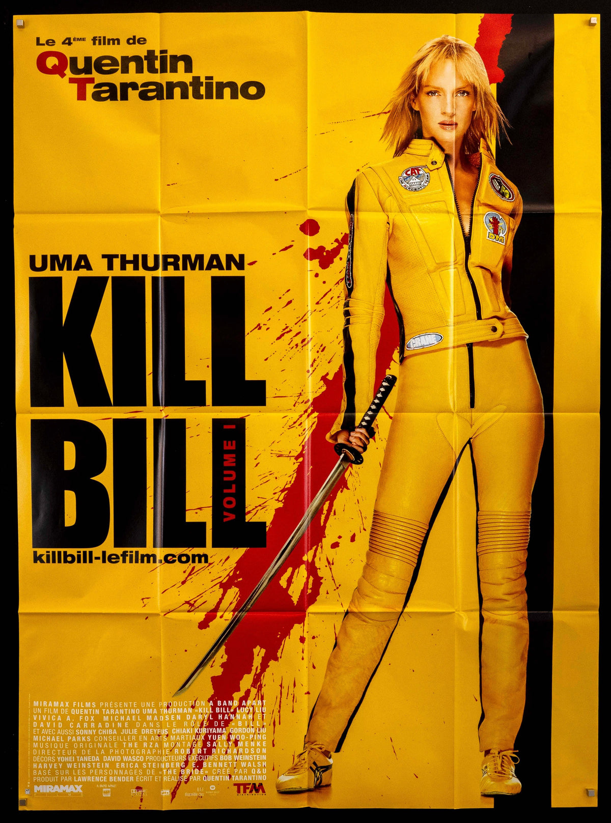 Kill Bill Volume 1 Original Vintage Movie Poster