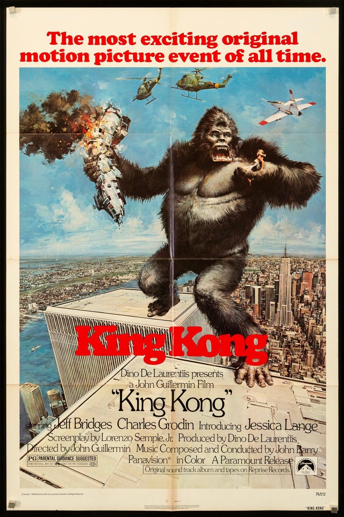 King Kong Original Vintage Movie Poster