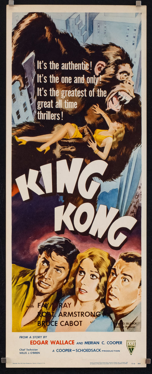 King Kong Original Vintage Movie Poster