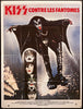 Kiss Attack of the Phantoms French 1 Panel (47x63) Original Vintage Movie Poster
