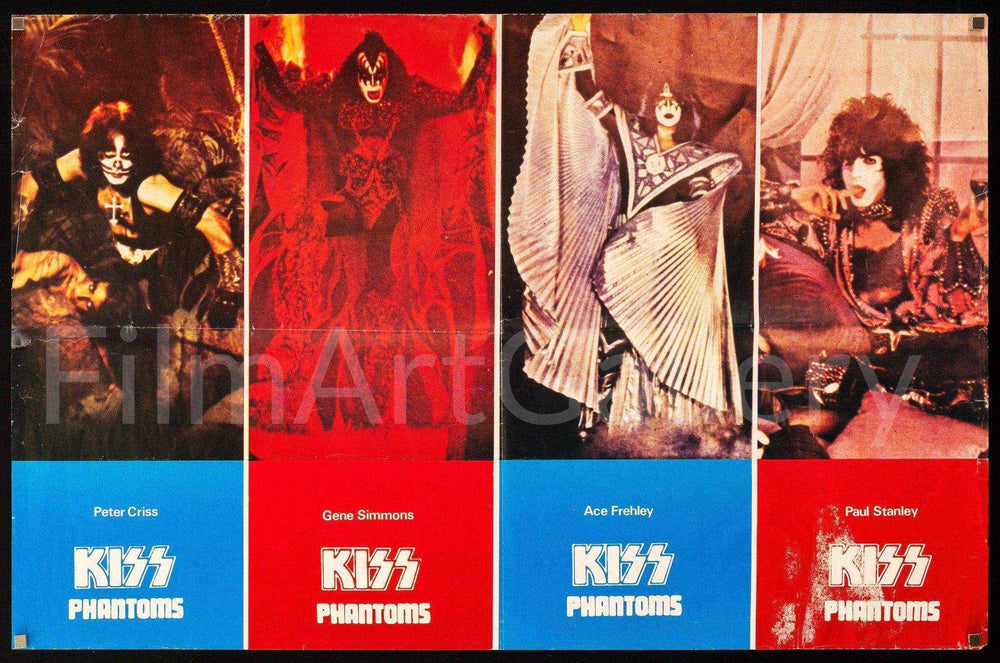 Kiss Attack of the Phantoms Original Vintage Movie Poster