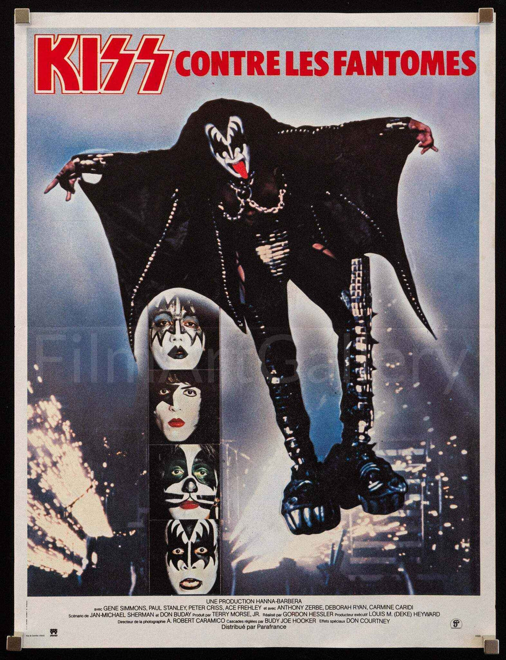 Kiss Attack of the Phantoms Original Vintage Movie Poster